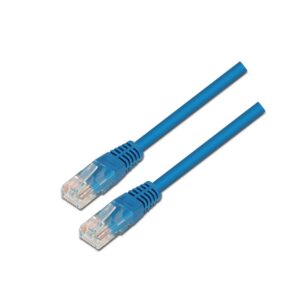 CABLE RED AISENS LATIGUILLO RJ45 CAT.6 UTP AWG24 AZUL 1.0M