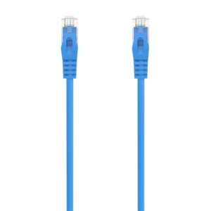 CABLE RED AISENS LATIGUILLO RJ45 LSZH CAT.6A UTP AWG24 0.5M AZUL