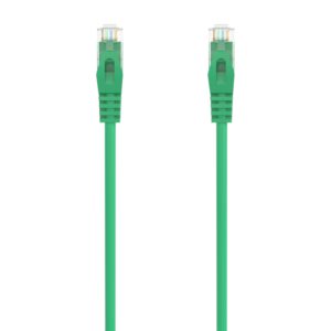 CABLE RED AISENS LATIGUILLO RJ45 LSZH CAT.6A UTP AWG24 25CM VERDE