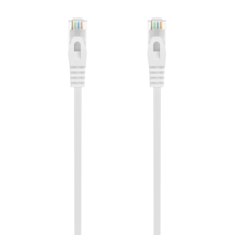 CABLE RED AISENS LATIGUILLO RJ45 LSZH CAT.6A UTP AWG24 30CM BLANCO