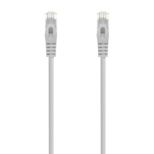CABLE RED AISENS LATIGUILLO RJ45 LSZH CAT.6A UTP AWG24 30CM GRIS