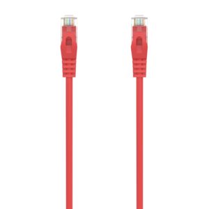 CABLE RED AISENS LATIGUILLO RJ45 LSZH CAT.6A UTP AWG24 30CM ROJO