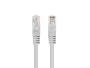 CABLE RED LANBERG LATIGUILLO CAT.6 UTP 7.5M GRIS FLUKE PASSED