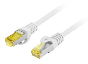 CABLE RED LANBERG LATIGUILLO CAT.6A S/FTP LSZH CU 10M GRIS FLUKE  PASSED