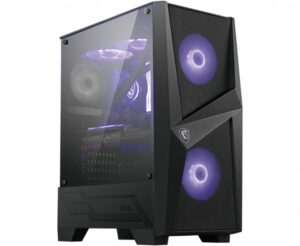 CAJA GAMING MSI MAG FORGE 100M ATX 2XUSB3.2 RGB NEGRO