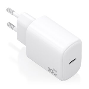 CARGADOR AISENS GAN 30W 1XUSB-C PD3.0 BLANCO