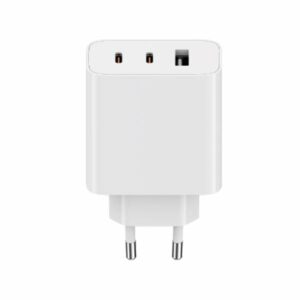 CARGADOR DE PARED XIAOMI 2XUSB-C 1USB-A 67W + CABLE WHITE