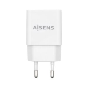 CARGADOR USB AISENS 10W ALTA EFICIENCIA 5V 2A BLANCO