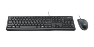 COMBO TECLADO RATON LOGITECH MK120 USB NEGRO