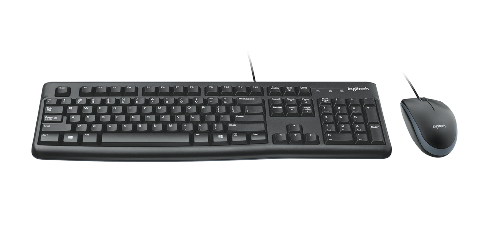 COMBO TECLADO RATON LOGITECH MK120 USB NEGRO