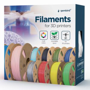 FILAMENTO GEMBIRD PLA 1,75mm 200g BLANCO