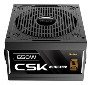FUENTE ALIMENTACION ANTEC CSK650DC EC 80+ BRONZE ATX NEGRO