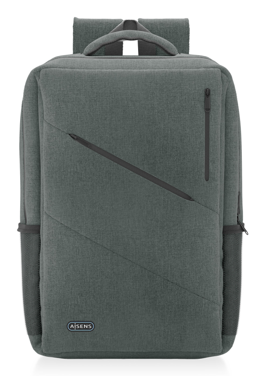 MOCHILA AISENS URBANA OFICINA 15,6" GRIS
