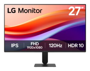 MONITOR LG 27U411A-B 27" FHD 100HZ VA CURVO HDR10 USB-C NEGRO