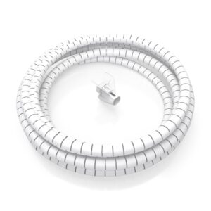 ORGANIZADOR CABLE AISENS EN ESPIRAL 25MM BLANCO 1.0M
