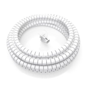 ORGANIZADOR CABLE AISENS EN ESPIRAL 25MM BLANCO 2.0M