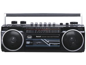 RADIO GRABADORA TREVI USB SD BLUETOOTH CASSETTE RR 501 BT NEGRO