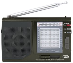 RADIO TREVI MB 728 PORTABLE MULTIBAND RADIO ESTILO RETRO BLACK