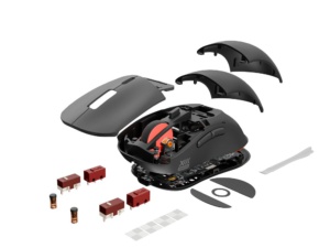 RATON GAMING GENESIS ZIRCON XIII CUSTOMIZABLE INALAMBRICO 26000 DPI NEGRO