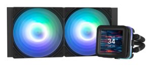 REFRIGERACION LIQUIDA CPU ZALMAN ALPHA2 DS A24 ARGB 240MM NEGRO