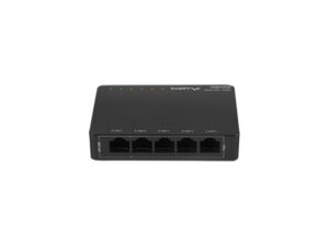 SWITCH LANBERG 5 PTOS GBIT POE+4 PORT POE 30W/PORT MAX 60W