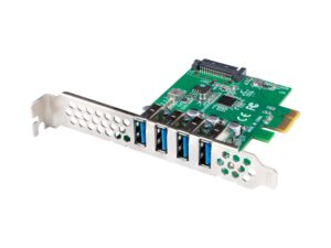TARJETA PCI EXPRESS LANBERG X1 A 4X USB-A 3,1 GEN1 LOW PROFILE