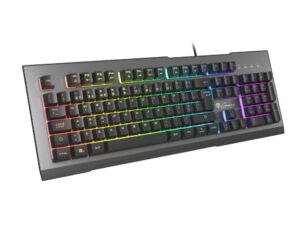 TECLADO GAMING GENESIS RHOD 500  PT USB RETROILUMINADO MECANICO ALUMINIO