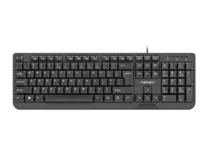 TECLADO NATEC TROUT SLIM USB NEGRO