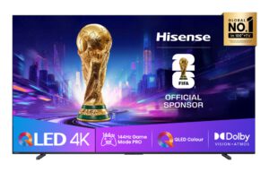 TV HISENSE 100E7Q PRO 100" 4K ULTRA HD SMART TV WIFI NEGRO