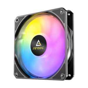 VENTILADOR CAJA ANTEC P12 ARGB 3X VENT REVERSE 120MM RGB NEGRO