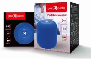 ALTAVOZ PORTATIL GEMBIRD 5W  BLUETOOTH CON MICRO AZUL