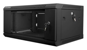 ARMARIO RACK LANBERG 4U 600X450X279 AUTO ENSAMBLADO 19" HASTA 60 KG NEGRO