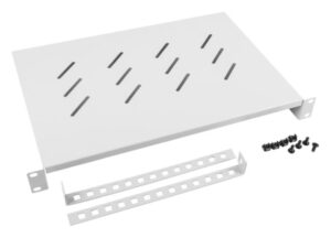 BANDEJA FIJA LANBERG 1U 483X300 MM HASTA 25KG DE 19" GRIS
