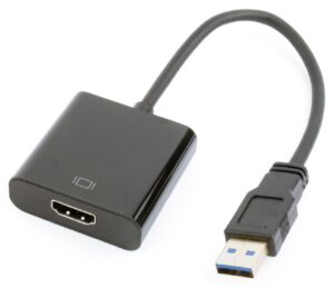 CABLE ADAPTADOR GEMBIRD USB 3.0 MACHO A HDMI HEMBRA NEGRO