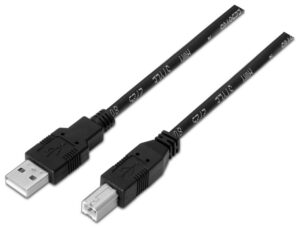 CABLE AISENS USB 2.0 IMPRESORA TIPO A M-B M NEGRO 1.0M