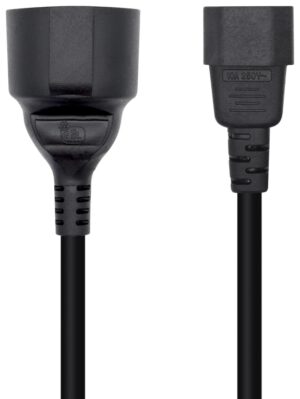 CABLE ALIMENTACION AISENS 16A C14 M A CEE7 H 25CM