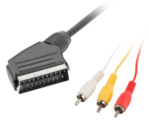 CABLE EUROCONECTOR LANBERG MACHO/3X RCA MACHO 1.8M