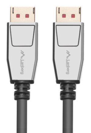 CABLE LANBERG DISPLAYPORT 8K V1.4 M/M 20 PIN DE 1,8M
