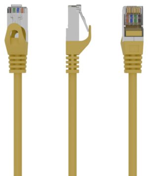 CABLE RED GEMBIRD FTP CAT6 0,25M AMARILLO