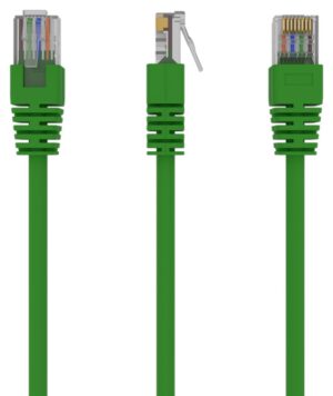 CABLE RED GEMBIRD UTP CAT5E 1M VERDE