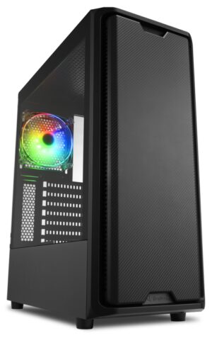 CAJA ATX SHARKOON SK3 2XUSB3.0 SIN FUENTE RGB NEGRO