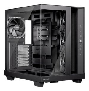 CAJA BEQUIET LIGHT BASE 600 DX ATX SIN FUENTE ARGB NEGRO