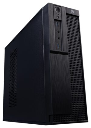 CAJA MATX HIDITEC SLIM  SLM30 PSU 2x USB3.0 +  CARD READER