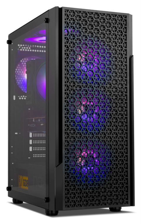 CAJA NOX INFINITY BETA SEMITORRE ATX AIRFLOW ARGB RAINBOW