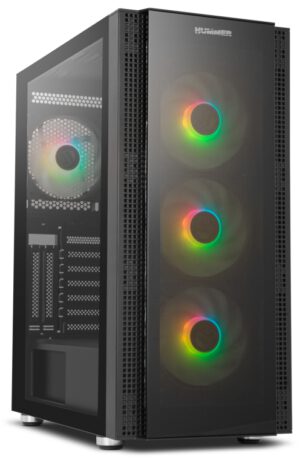 CAJA NOX Semitorre E-ATX Hummer Horus ARGB Cristal templado