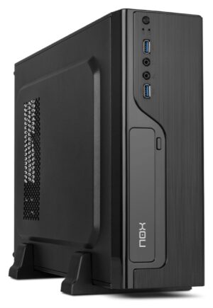 CAJA NOX SLIM CON FUENTE 500W M-ATX LITE070