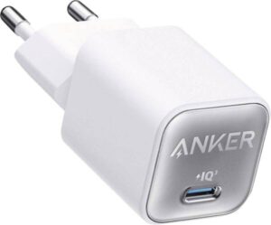 CARGADOR DE PARED ANKER NANO USB-C DE PARED 30W BLANCO