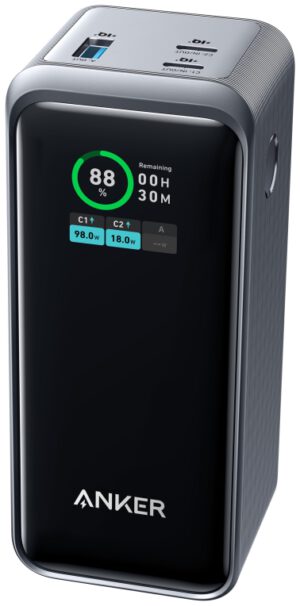 CARGADOR PARED ANKER PRIME 200W 20.000mAh NEGRO