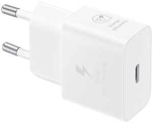 CARGADOR SAMSUNG USB-C 25W GAN WHITE SIN CABLE
