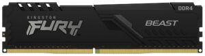 DDR4 KINGSTON 16GB 3200 FURY BEAST NEGRO